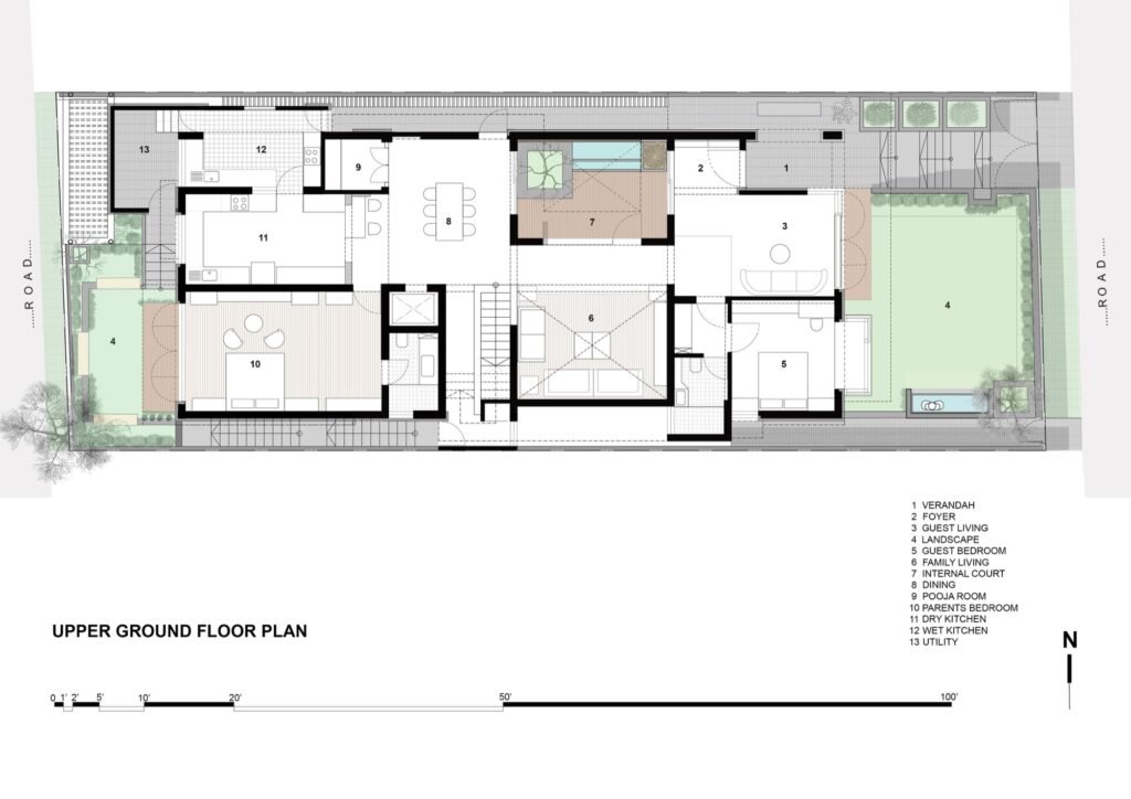 03 . UpperGround Floor Plan