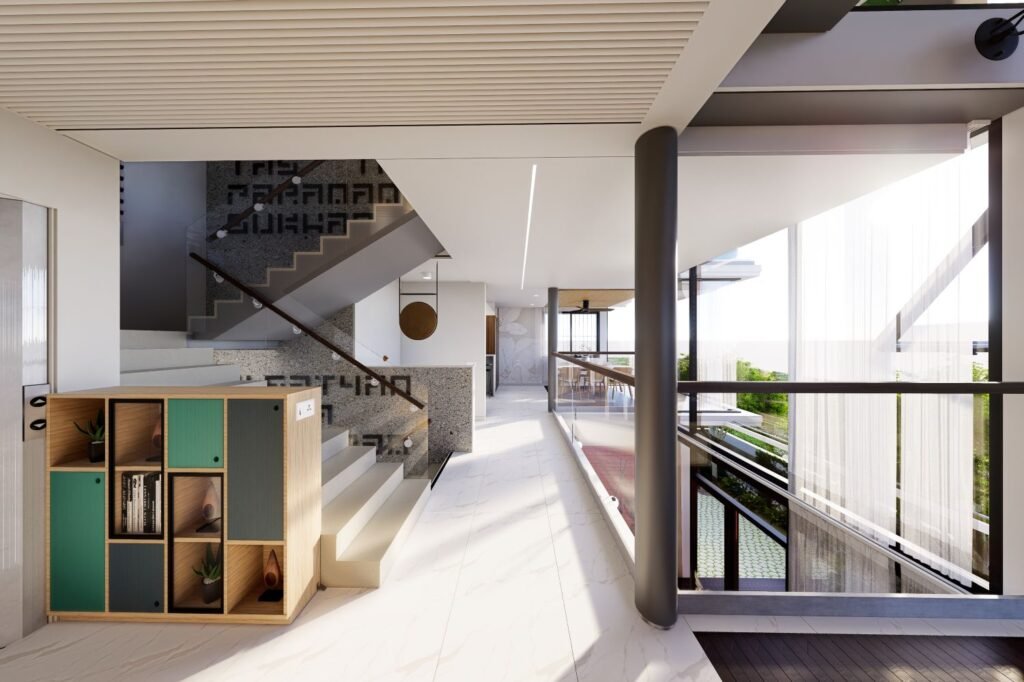 House of books and blocks-4site architects